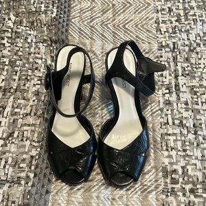 Nine West Heels Open Toe
